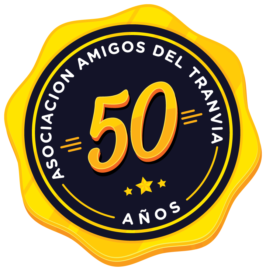 Cucarda 50 años · Asociación Amigos del Tranvía